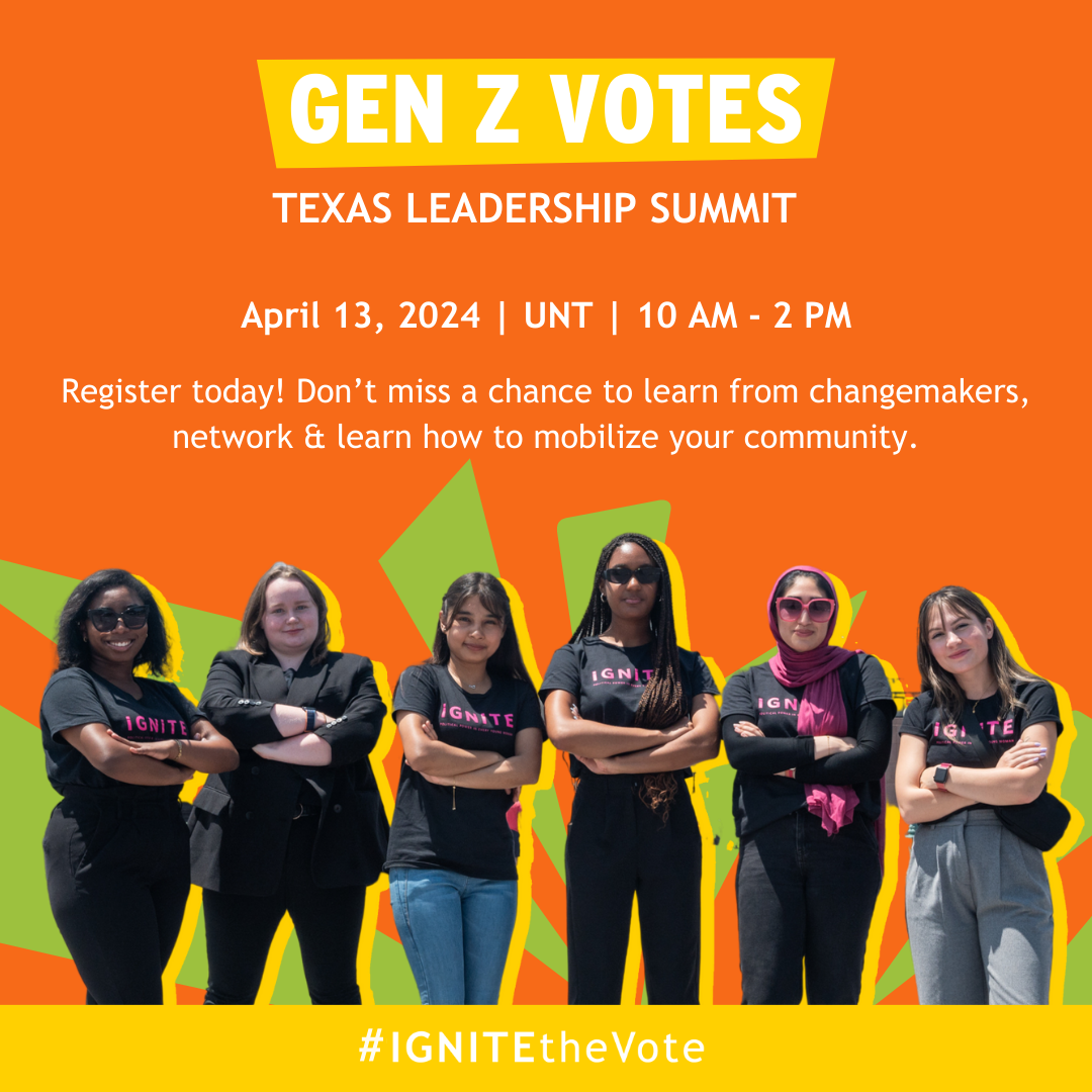 Gen Z Votes Texas Leadership Summit
