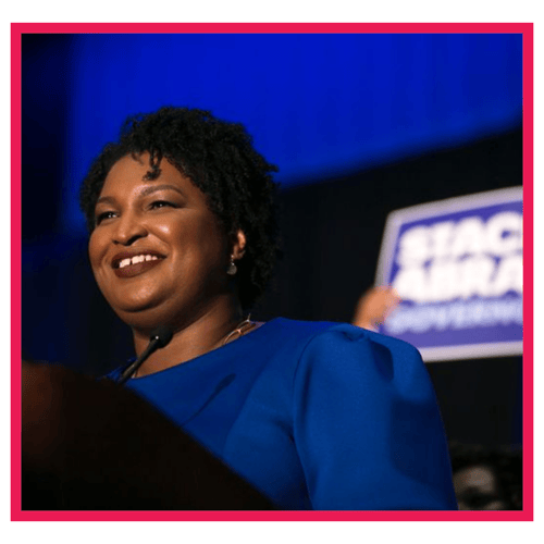 Stacey Yvonne Abrams timeline ignite national georgia governor race 
