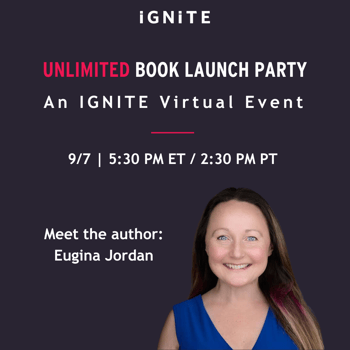 UNLIMITED Book Launch party square graphic UNLIMITED Book Launch party square graphic