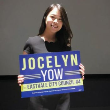 jocelyn yow city council campaign