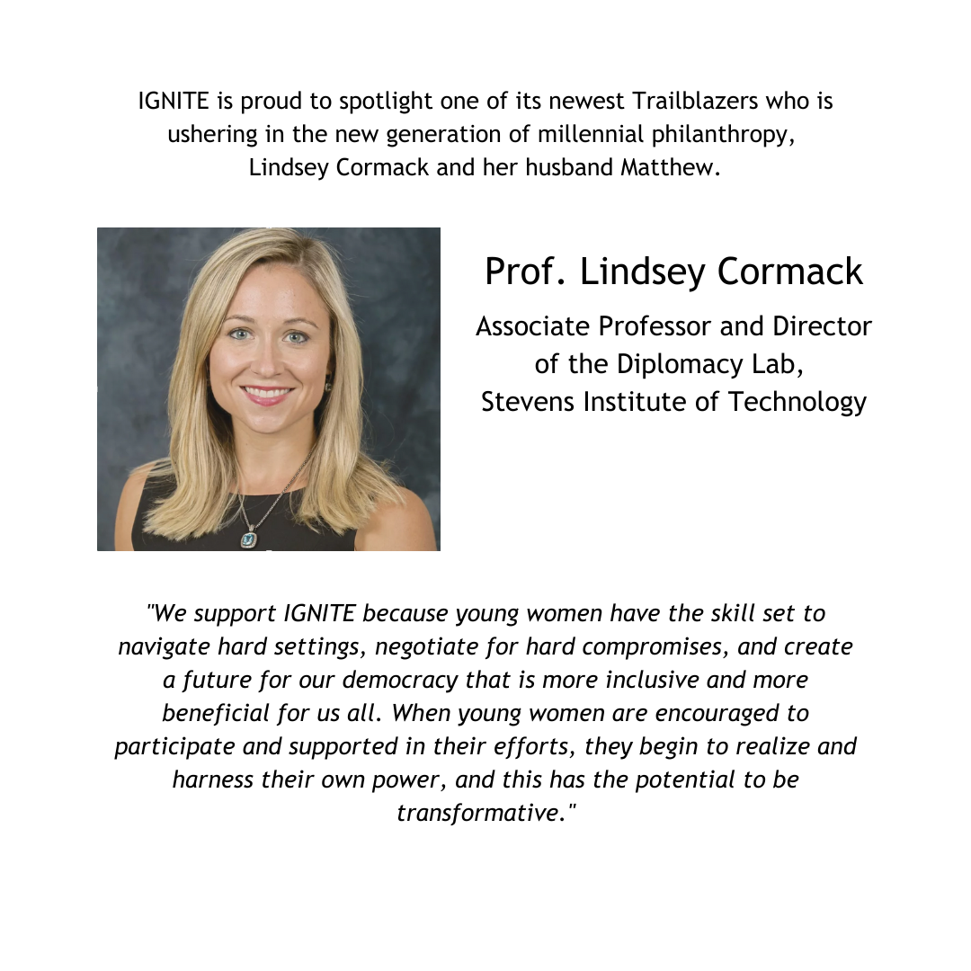 Donor Spotlight: Prof. Lindsey Cormack