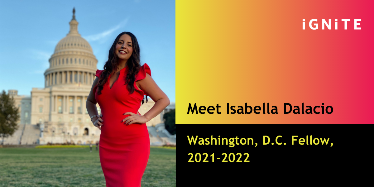 Meet Isabella D'Alacio, IGNITE's Washington D.C.