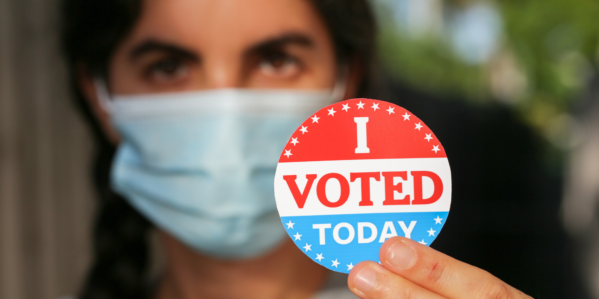 I voted today sticker