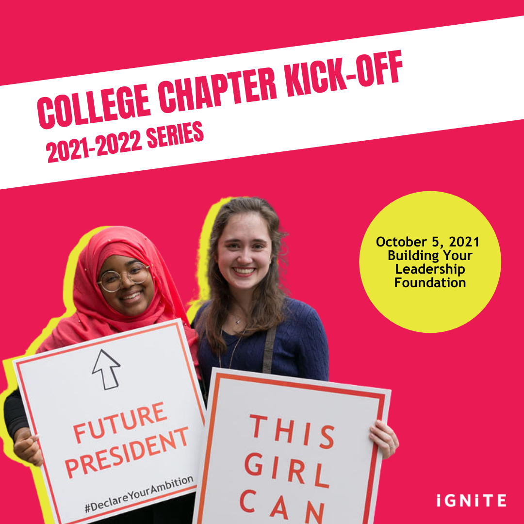 College Chapter Kick-off FY21-22 Graphics OCT 5