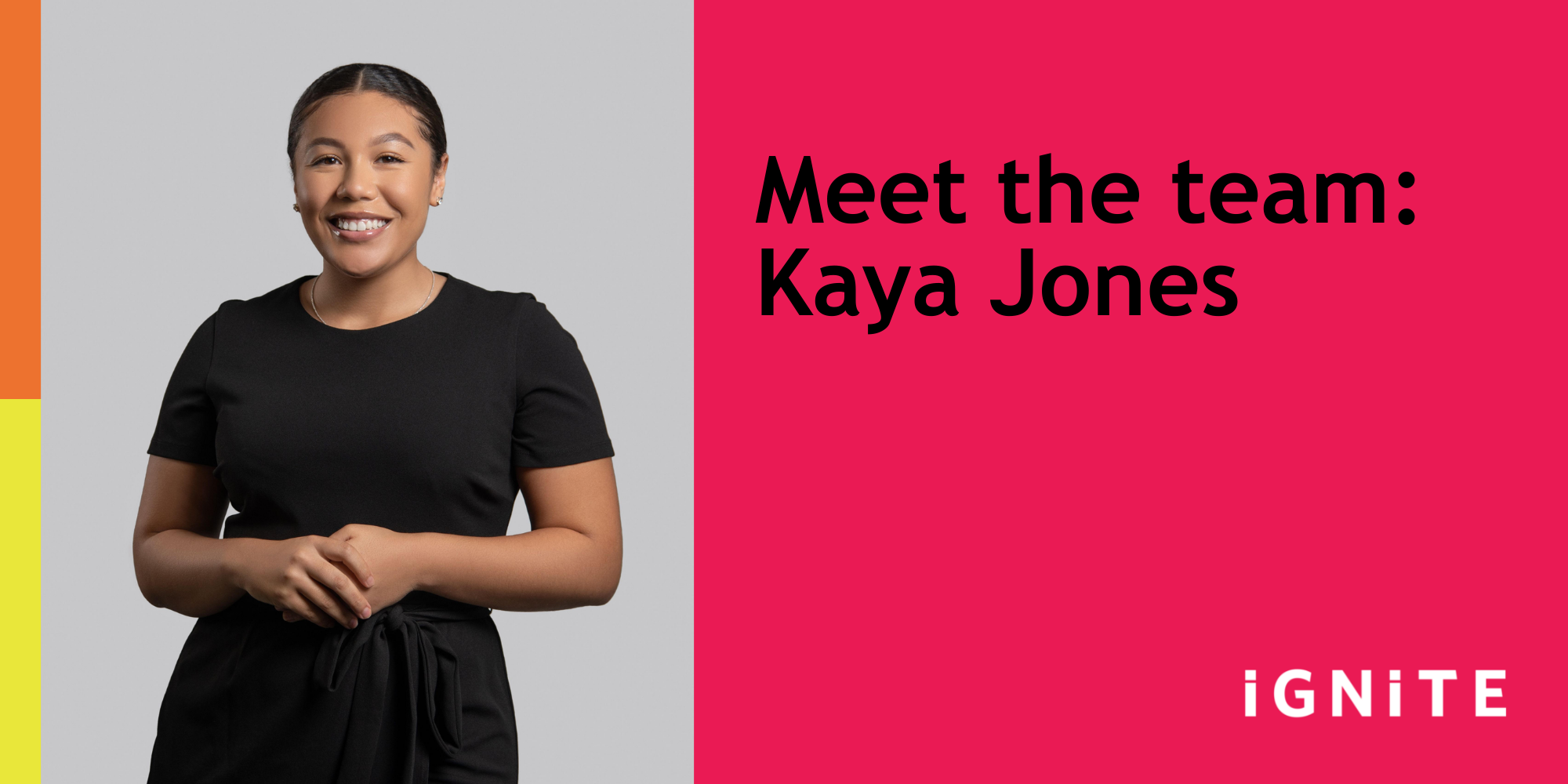 Meet Kaya Jones, IGNITE's NE Regional Program Coordinator
